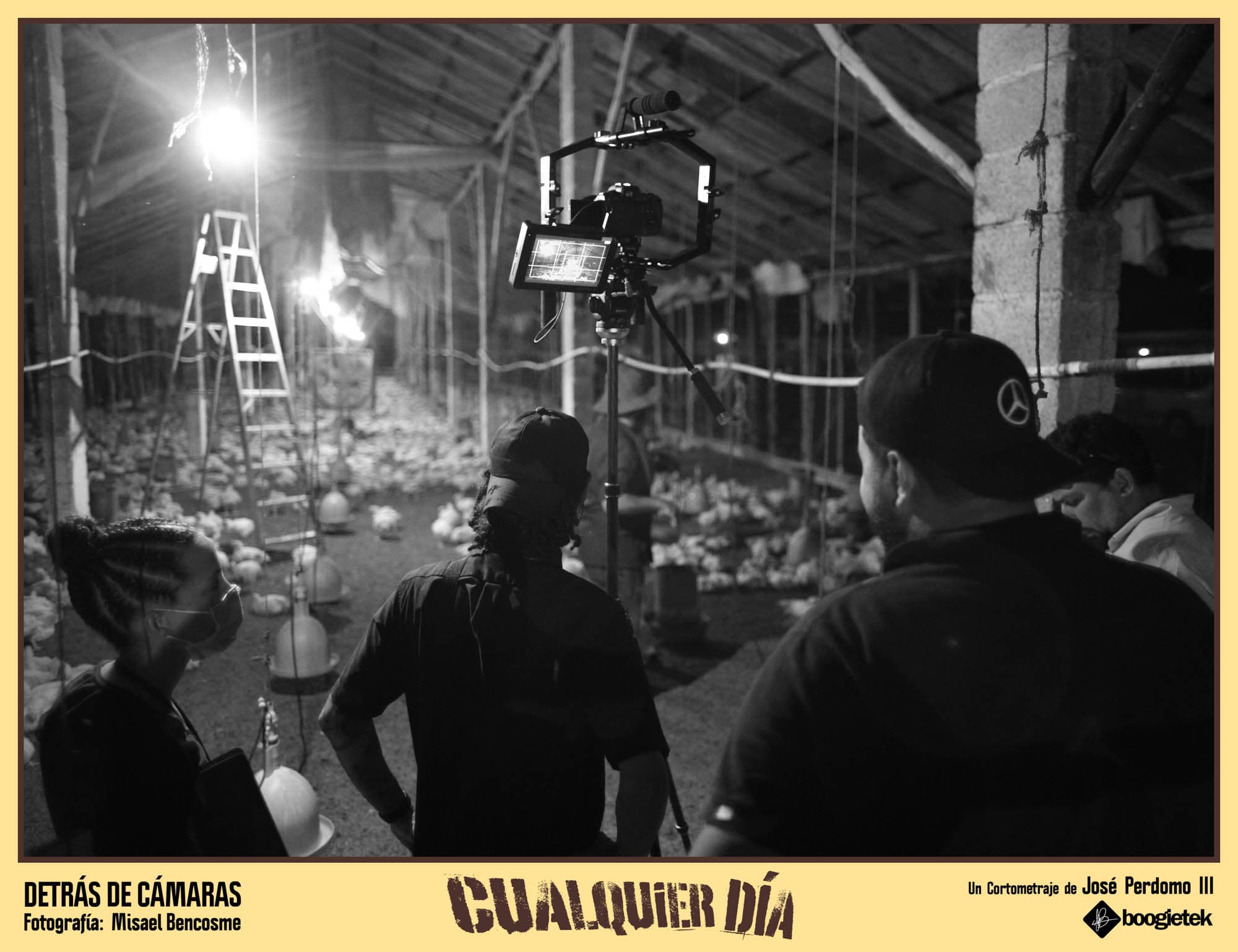 Any Day behind the scenes — Boogietek Photo+Cinema, Moca Dominican Republic, independent film production South Florida