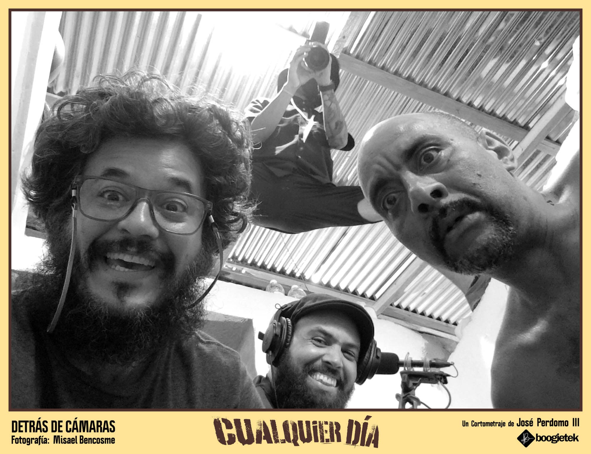 Any Day behind the scenes — Boogietek Photo+Cinema, Moca Dominican Republic, independent film production South Florida