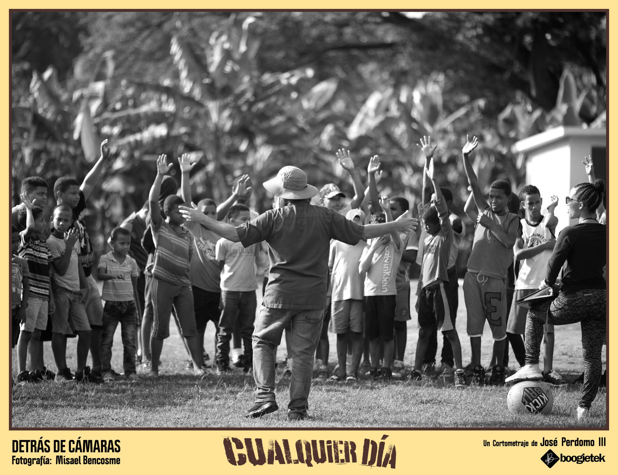 Any Day behind the scenes — Boogietek Photo+Cinema, Moca Dominican Republic, independent film production South Florida