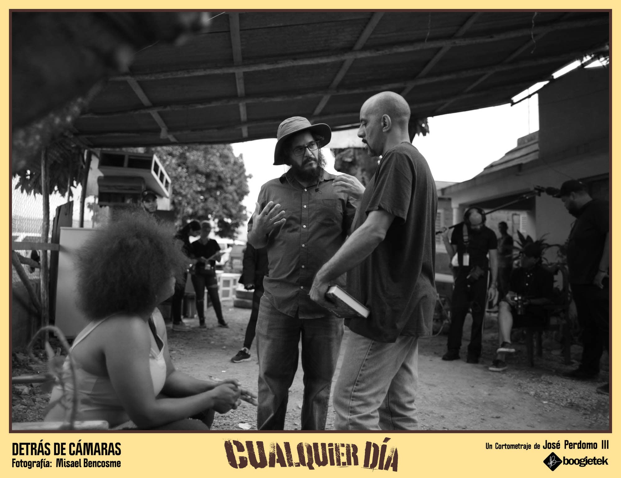 Any Day behind the scenes — Boogietek Photo+Cinema, Moca Dominican Republic, independent film production South Florida