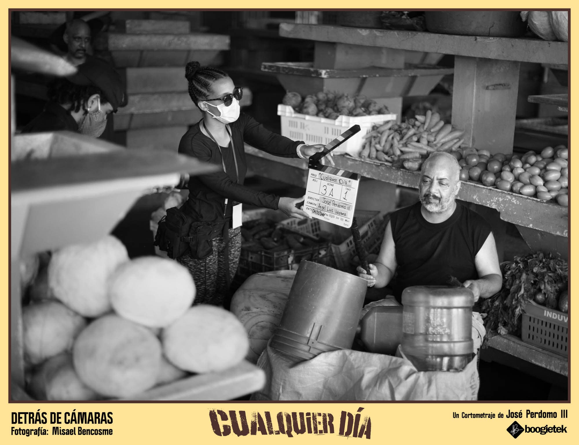 Any Day behind the scenes — Boogietek Photo+Cinema, Moca Dominican Republic, independent film production South Florida