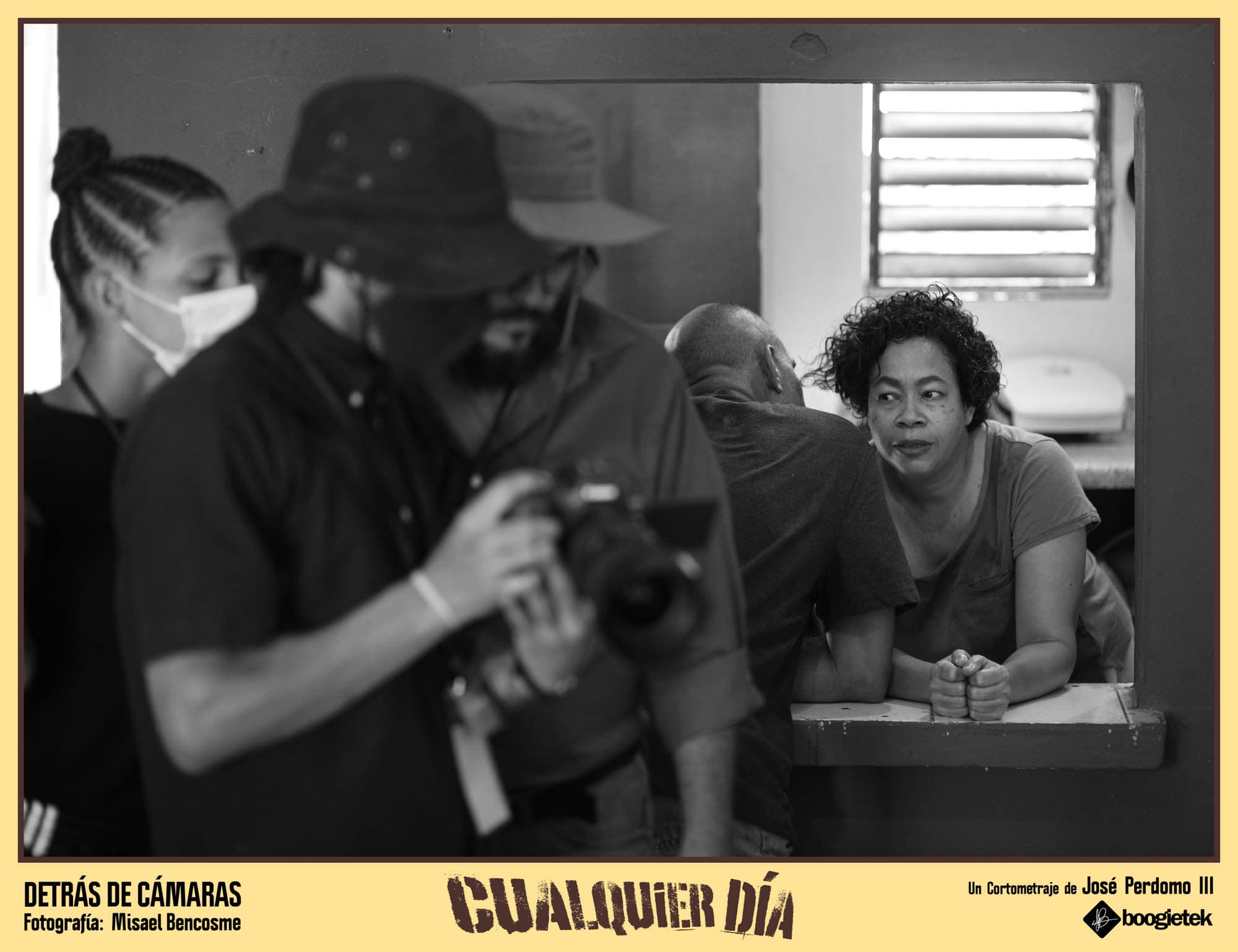 Any Day behind the scenes — Boogietek Photo+Cinema, Moca Dominican Republic, independent film production South Florida