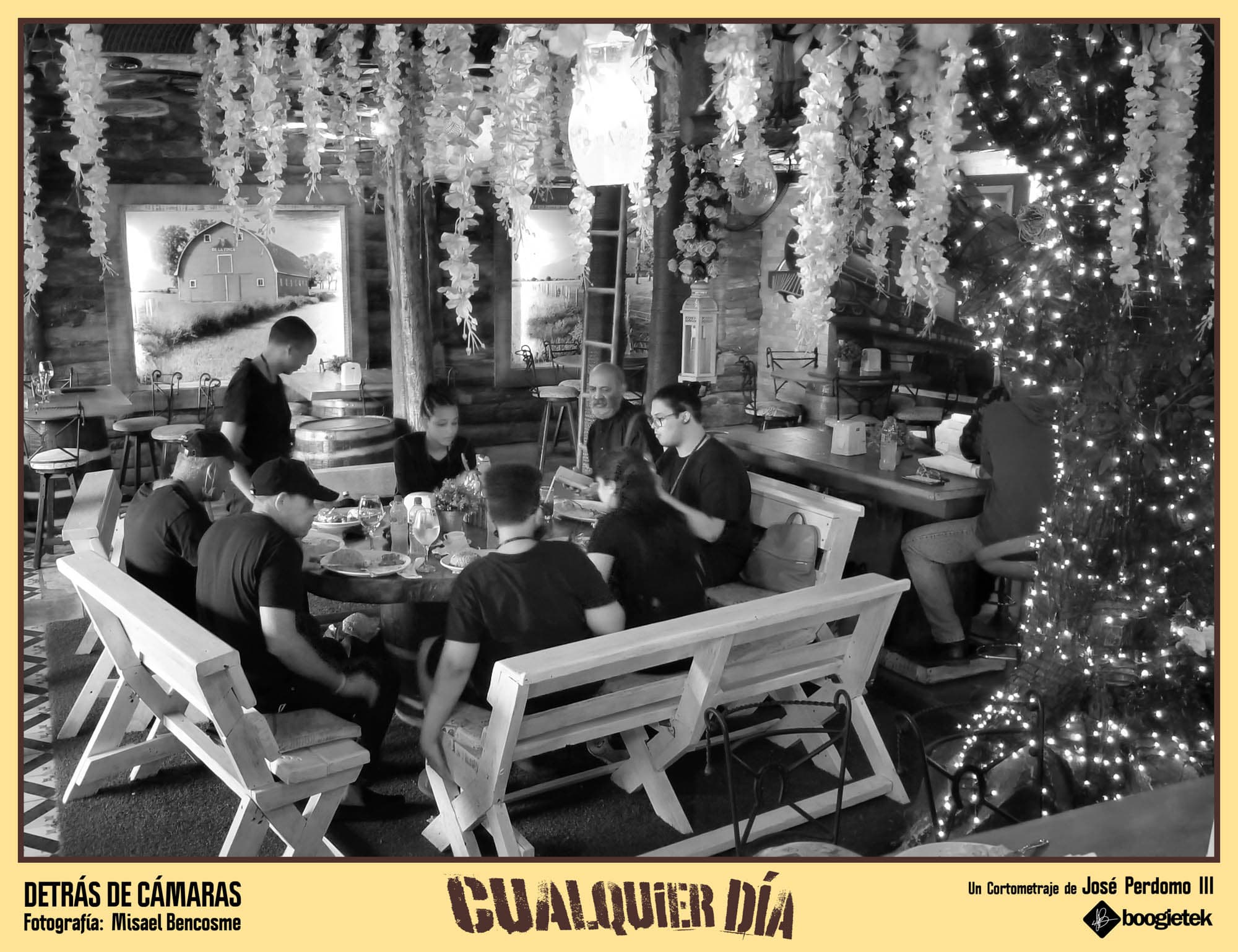 Any Day behind the scenes — Boogietek Photo+Cinema, Moca Dominican Republic, independent film production South Florida