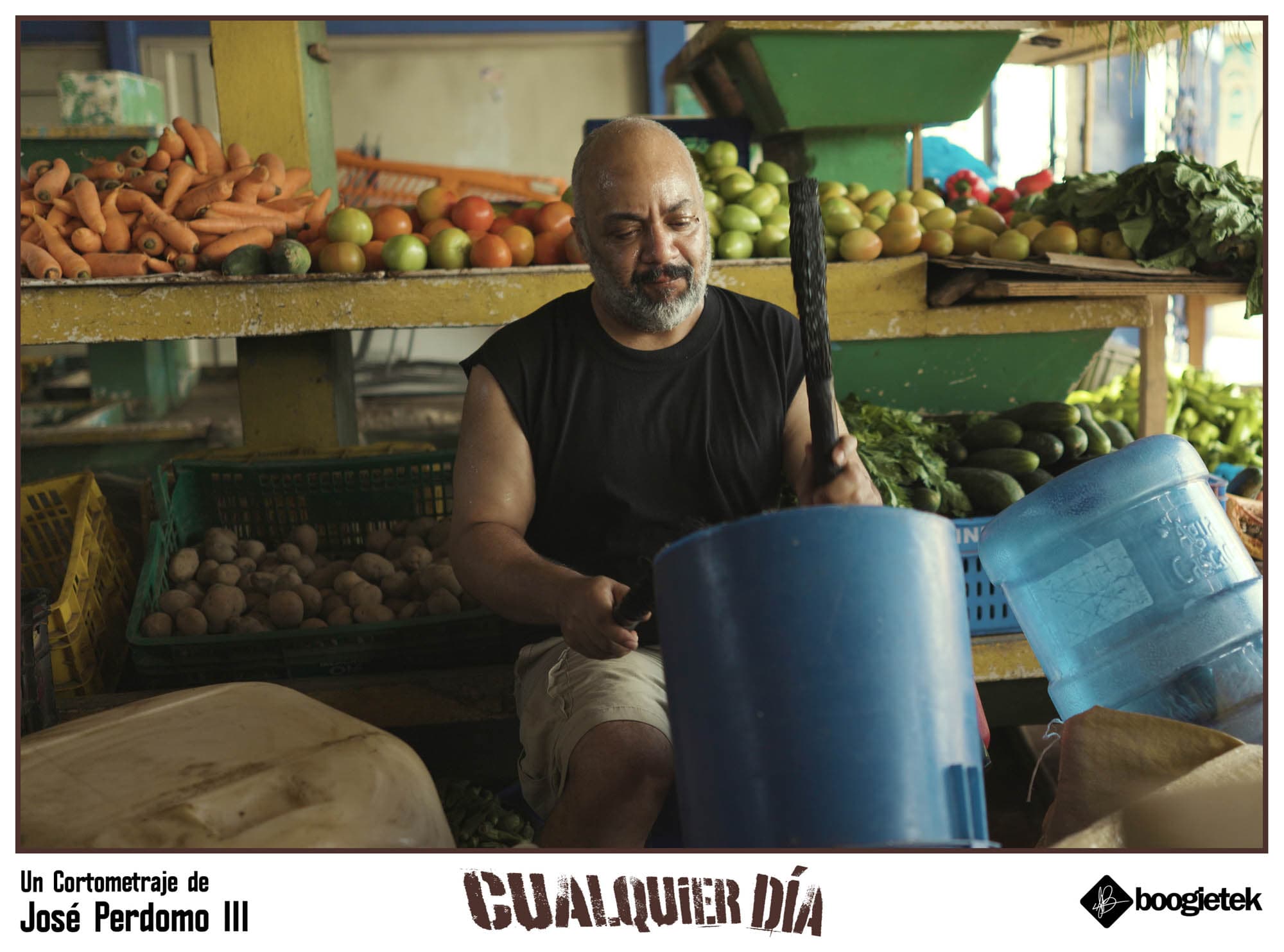 Any Day short film official still — Jose Perdomo III, South Florida film director, Dominican film, short film festival