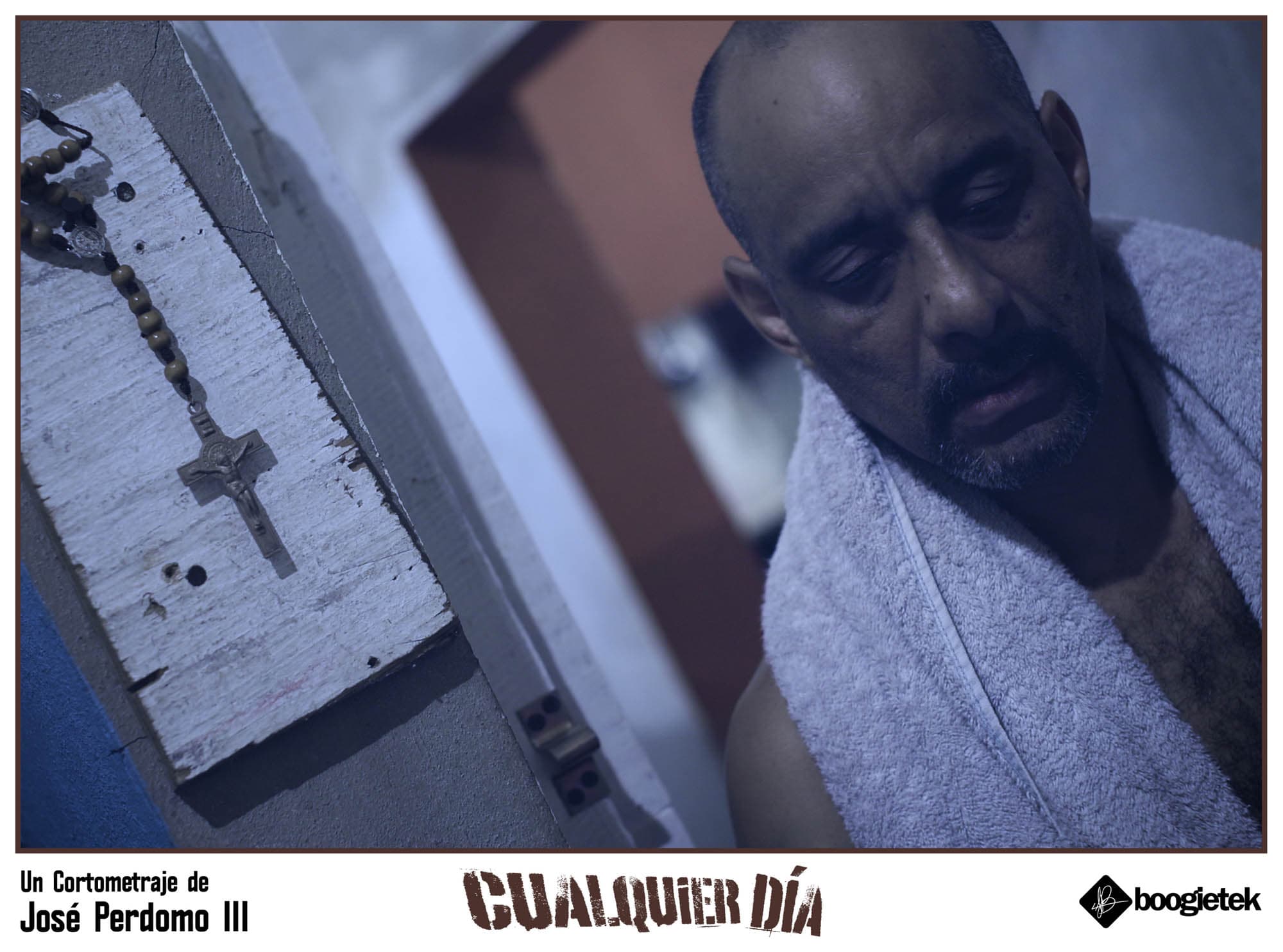 Any Day short film official still — Jose Perdomo III, South Florida film director, Dominican film, short film festival