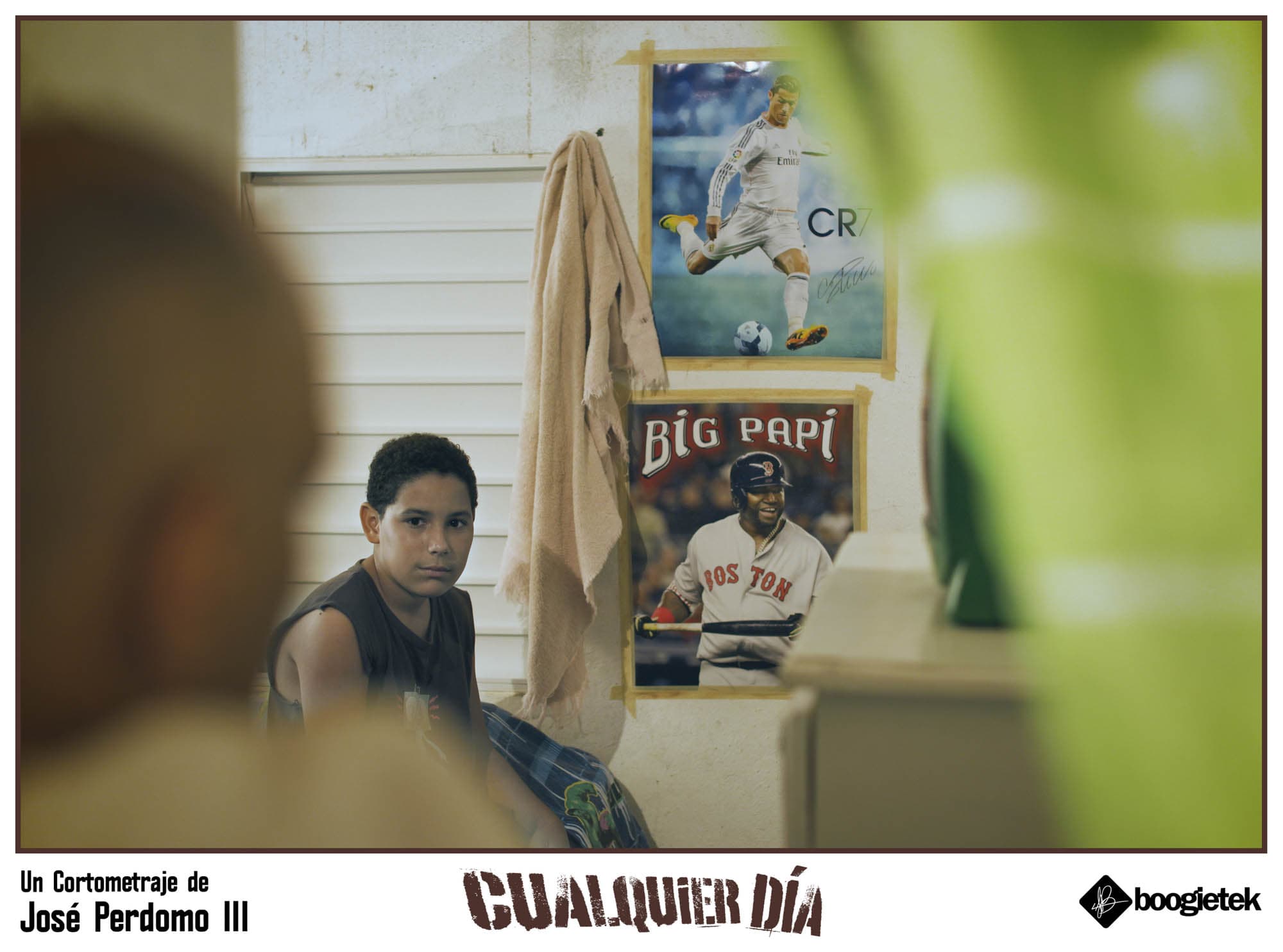 Any Day short film official still — Jose Perdomo III, South Florida film director, Dominican film, short film festival