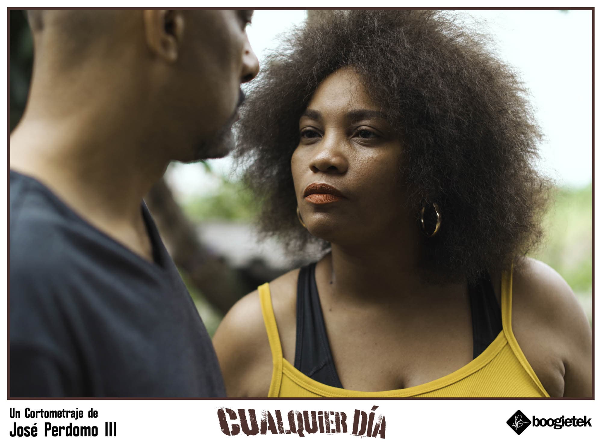 Any Day short film official still — Jose Perdomo III, South Florida film director, Dominican film, short film festival