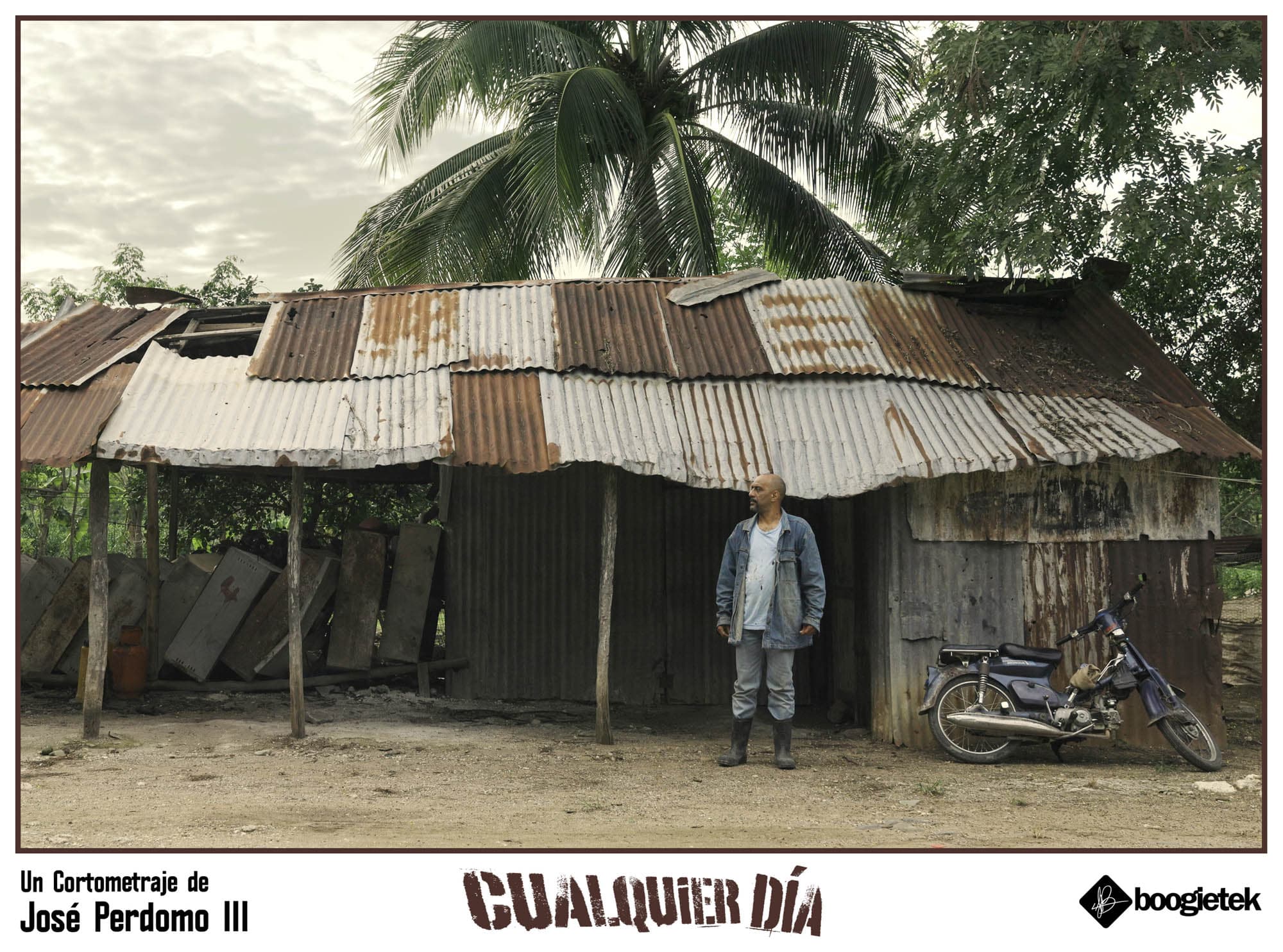 Any Day short film official still — Jose Perdomo III, South Florida film director, Dominican film, short film festival