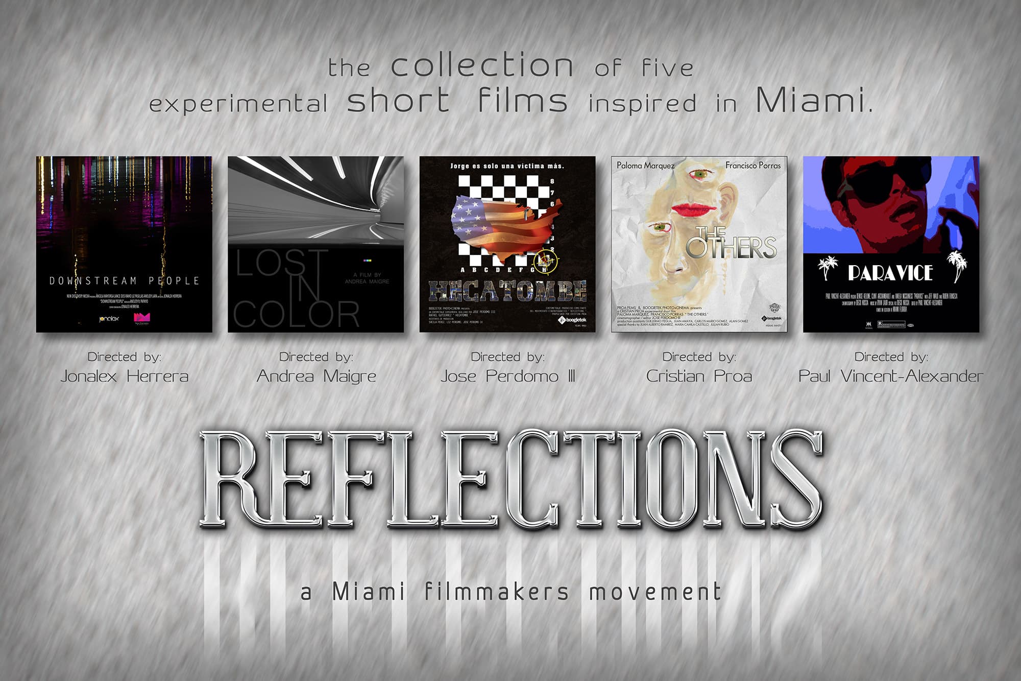 The Reflections Movement — Miami filmmakers initiative led by Cristian Proa, South Florida film industry