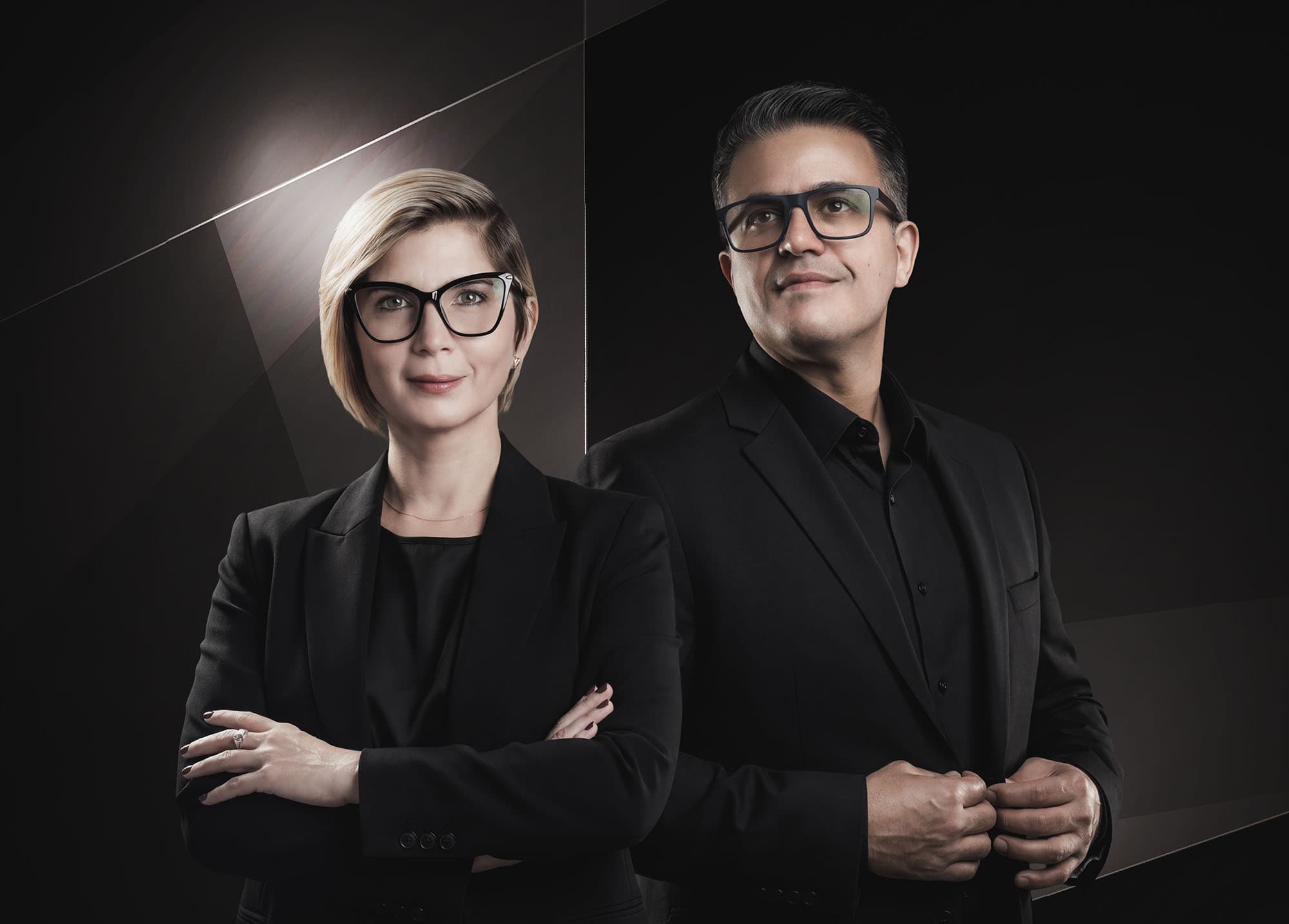 Jose and Sheila Perdomo photographing a South Florida wedding — Boogietek Photo+Cinema team