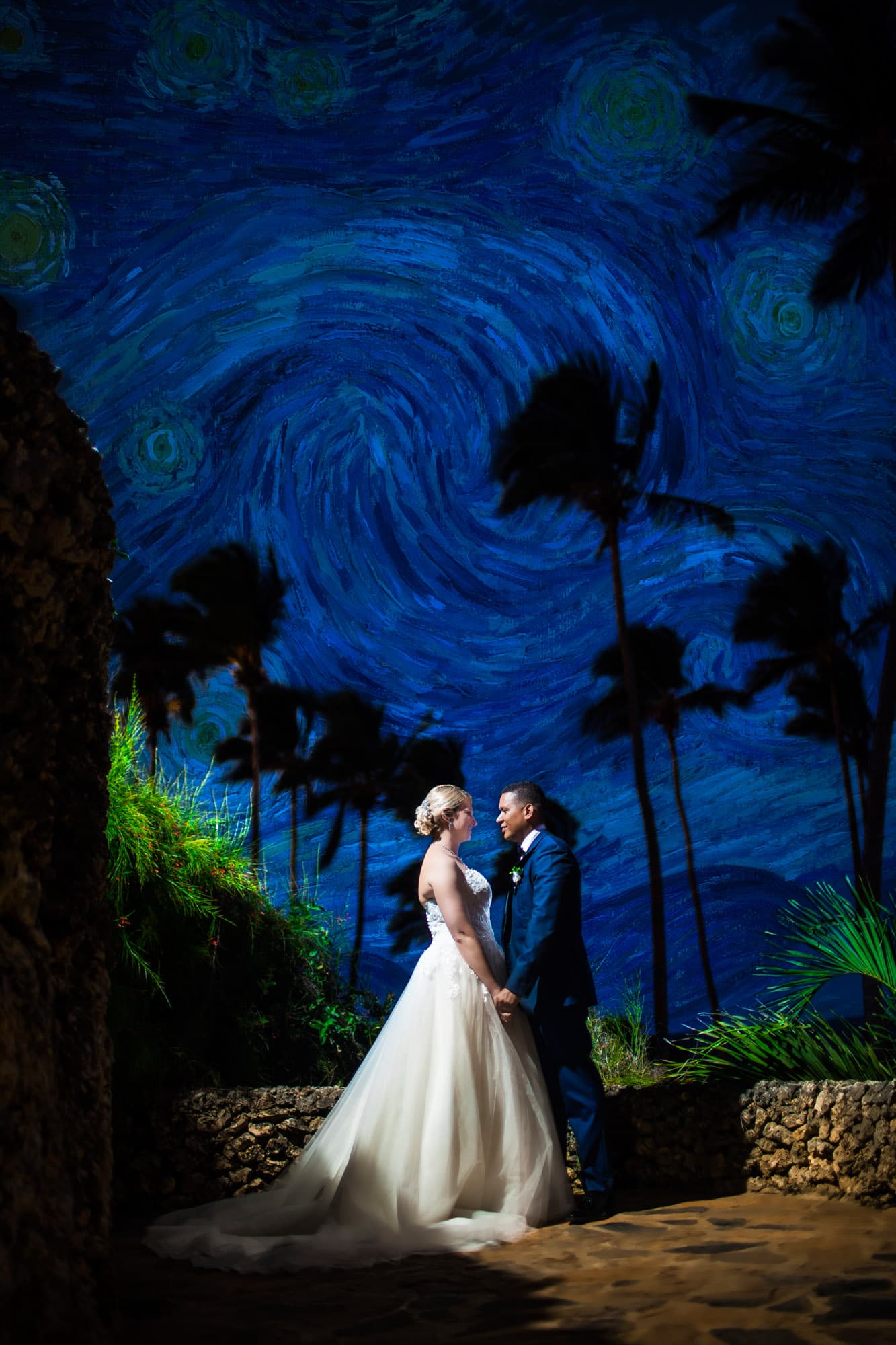 Destination wedding at Villa Flor de Cabrera in Orchid Bay Dominican Republic with oceanfront views and tropical elegance by Boogietek, a South Florida Wedding Company