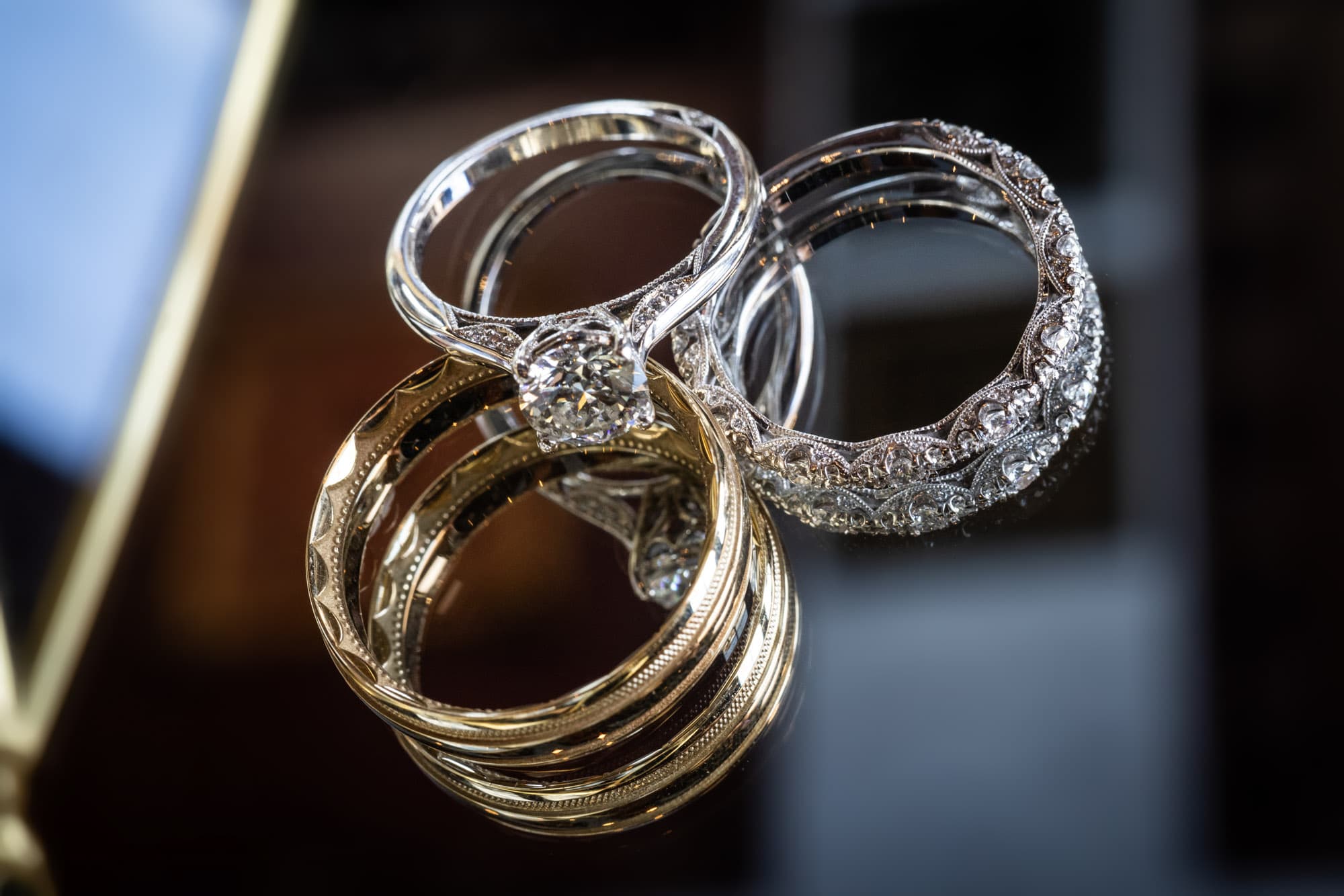 Wedding details and preparation at The Cruz Building Miami FL, Boogietek wedding photography