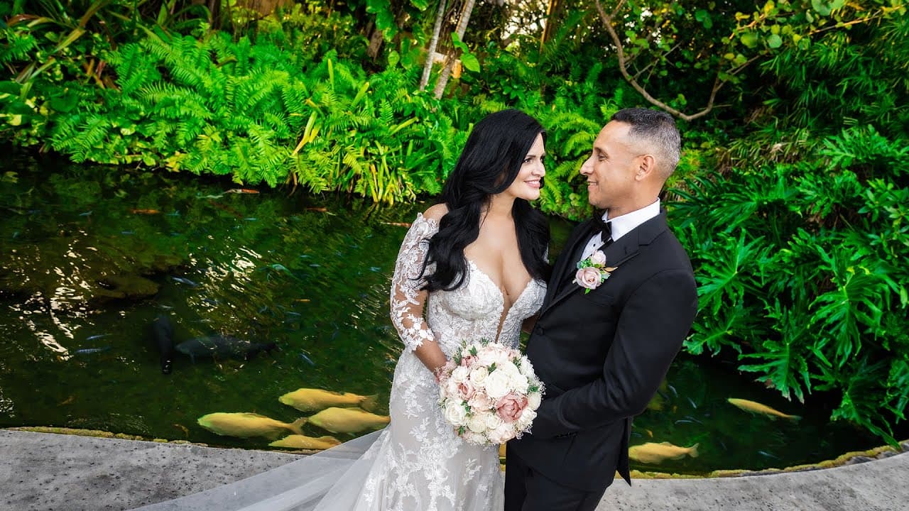 Sherri + Raul wedding at Spur of the Moment Ranch, Homestead, FL