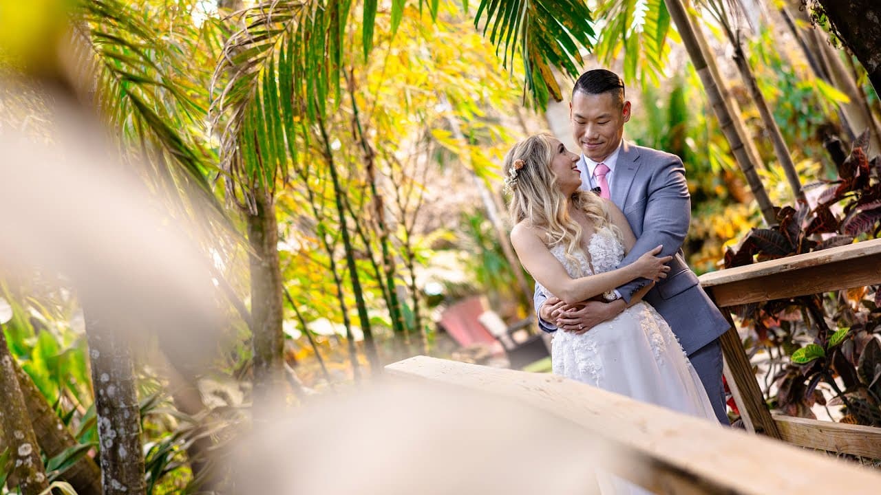 Sarah + Sida wedding at The Bamboo Gallery, Davie, FL